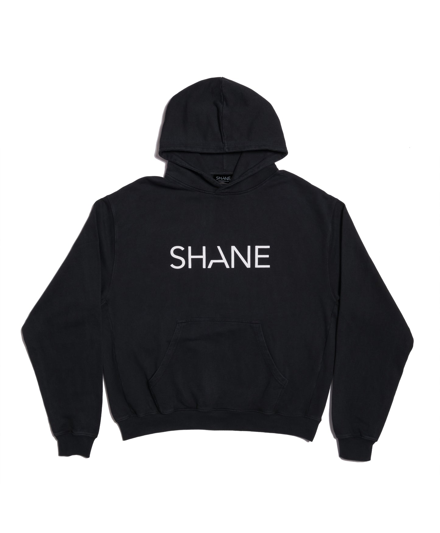 CAPS VINTAGE BLACK OVERSIZED HOODIE - Shane Carslake