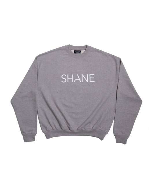 CAPS GREY OVERSIZED SWEATER - Shane Carslake